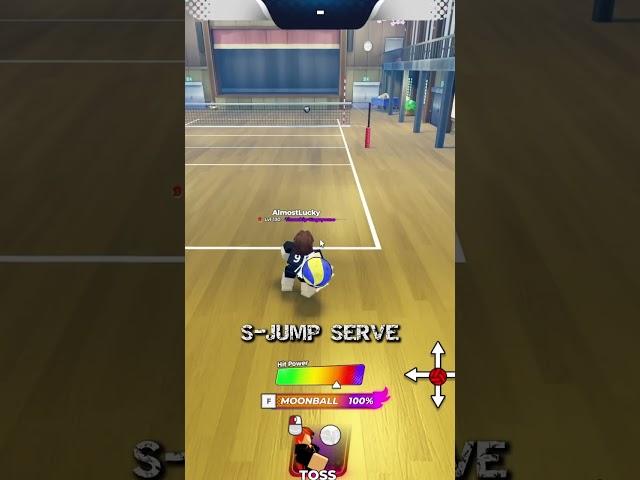 4 Best Beginner Serves  #volleyballlegends #haikyuulegends #skills #guide  #roblox #robloxfyp