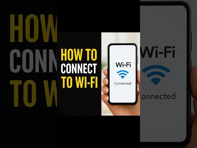 How to connect to WI-FI