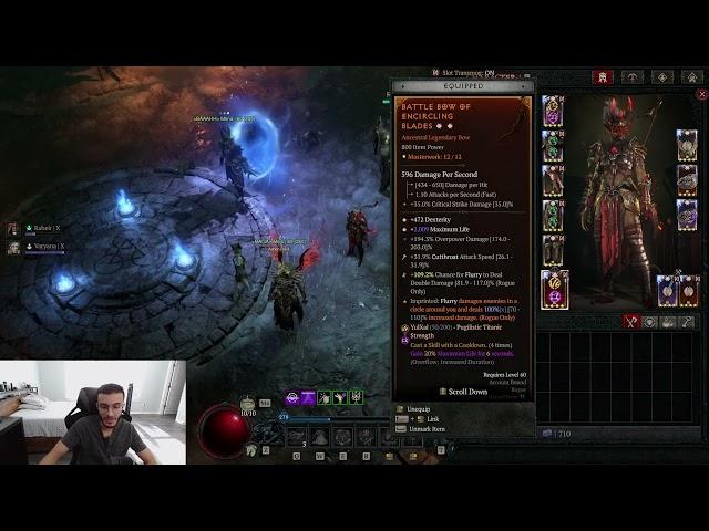 DIABLO 4 - INSANE INVINCIBLE ROGUE BUILD