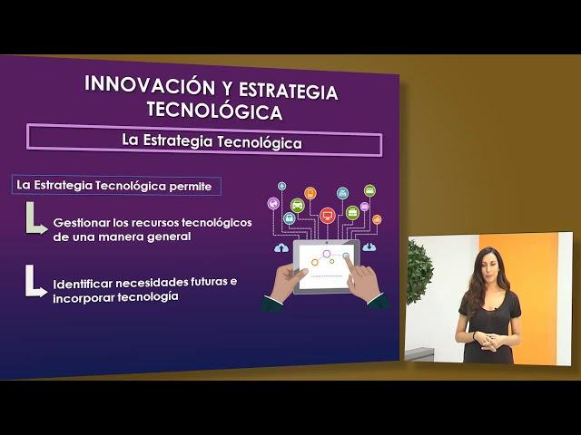 Innovación y estrategia tecnológica