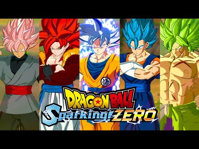 Dragon Ball: Sparking Zero - All Characters Showcase (4K 60FPS)