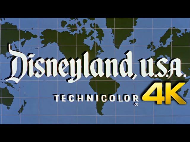 People and Places: Disneyland, U.S.A (1956) - Upscaled to 4K using A.I.