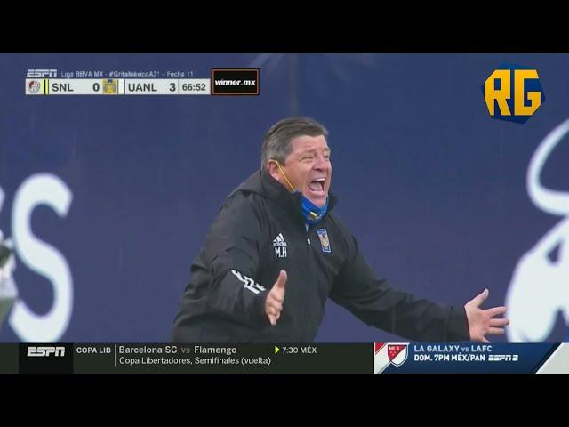 ATLETICO SAN LUIS 0-3 TIGRES | J11 APERTURA 2021 | GOLES DE QUIÑONES VIGON CHARLY