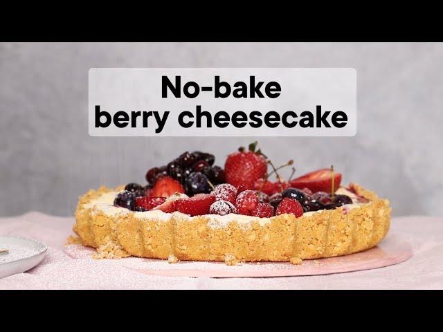 No-bake berry cheesecake | Woolworths TASTE Magazine