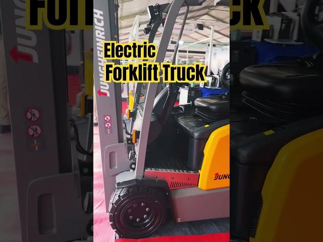 Heavy duty Lithium ion battery operated forklift truck for industrial use | Jungheinrich AG #ev