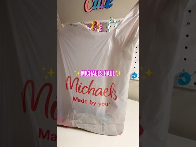 Went to Michaels for a few things, came back with 16 #michaelshaul #haul #jewelrybusiness #jewelry