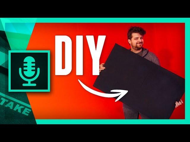 DIY SOUND ABSORPTION PANELS for Home Recording Studio | Cinecom.net