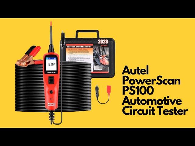 Autel PowerScan PS100 Automotive Circuit Tester