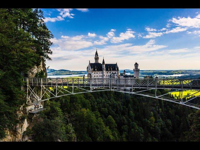 So schön ist es an der Marienbrücke bei Schloss Neuschwanstein in Schwangau