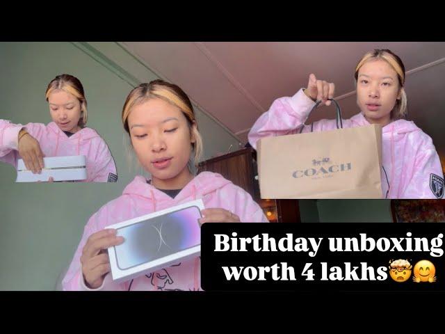 Birthday gift unboxing worth 4 lakhs️thank you to my brother