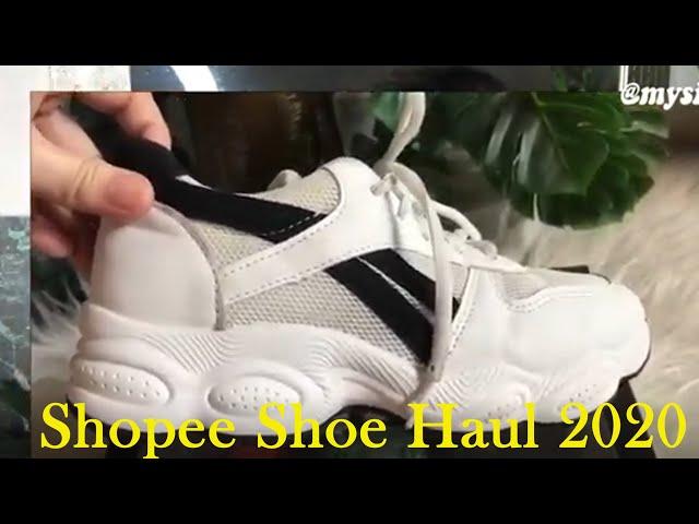 SHOPEE SHOE HAUL 2020 + TRY ON Sittie Saheda