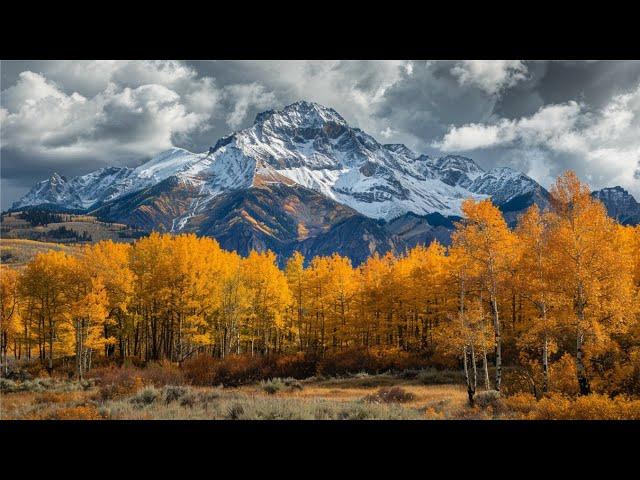 Peaceful Relaxing Autumn Ambience Music | Majestic Fall Foliage Scenery