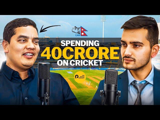 Binod kunwar : Nepali Cricket sensation | extratech oval| the nepali podcast | Saugat Aryal