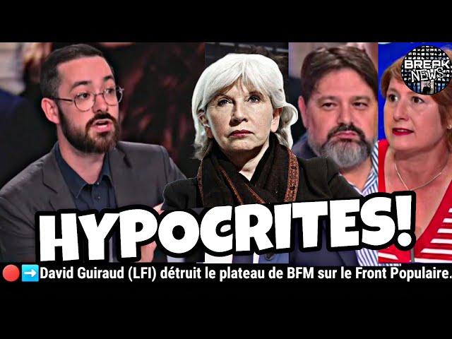 ️Front Populaire: David Guiraud atomise Laurence Tubiana et ses avocats