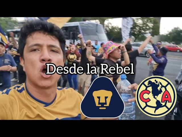 Pumas vs América| Asi se VIVE un Clásico capitalino desde la Rebel, la mejor barra de México.