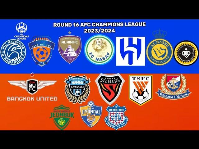 ROUND 16 2023/2024 AFC CHAMPIONS LEAGUE