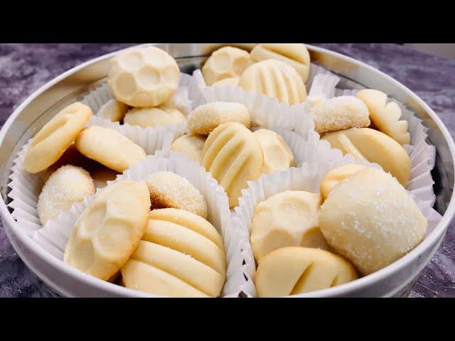 3 Ingredient Butter Cookies | 5 kitchen equipment designs | No cookie cutter