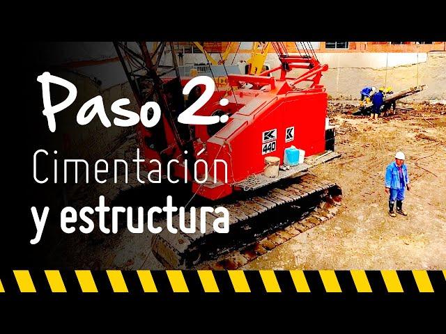 Proceso Constructivo: aprenda sobre el proceso de cimentación y estructura | Constructor