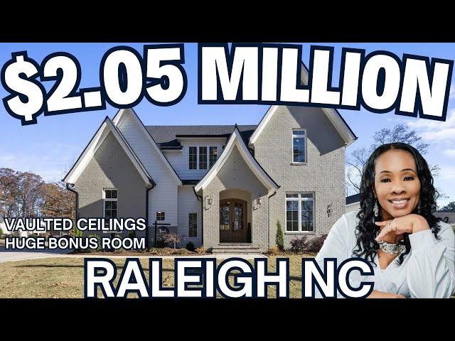 $2.05 Million | Huge Bonus Room | Parade of Homes | Raleigh NC