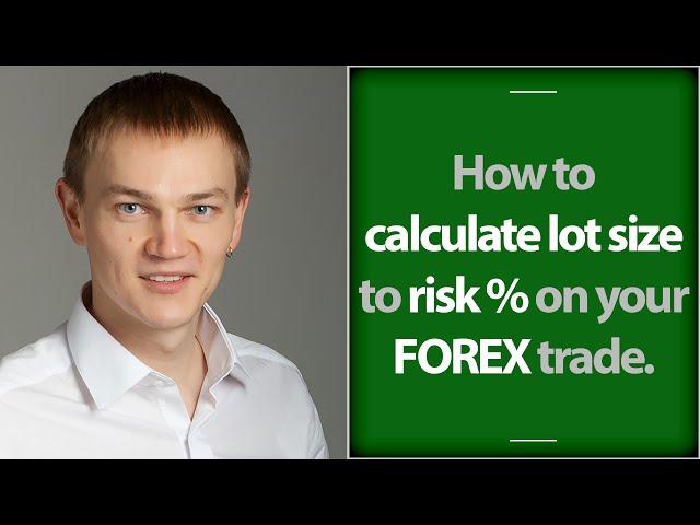 Auto calculate FOREX risk entry stop settings with just 1 click