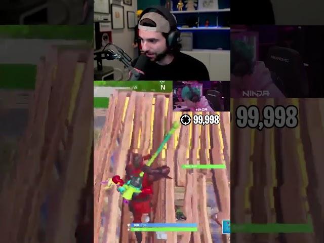 Ninja's 100,000th Fortnite Kill