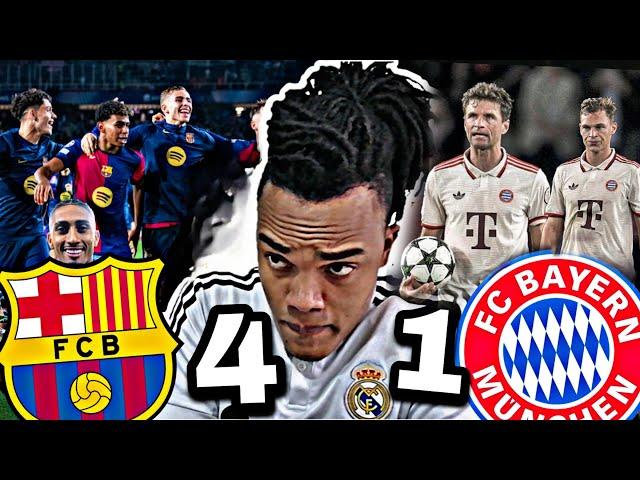 REACCION MADRIDISTA al BARCELONA vs BAYERN MUNICH