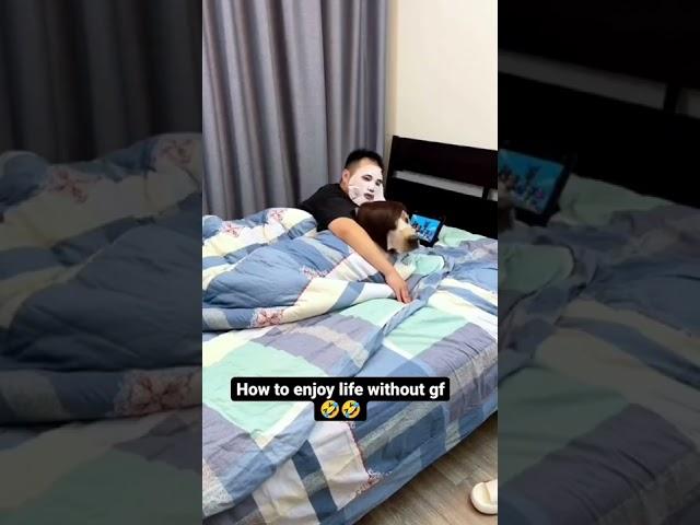 How to enjoy life without GF  | Bakchod duniya #shorts #whatsappstatus #funny