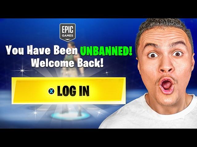 Epic FINALLY Unbanned My $20,000 OG Fortnite Account..