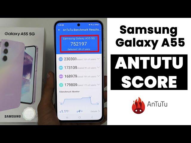 Samsung A35/A55 5G : Check Antutu Score - Benchmark Test
