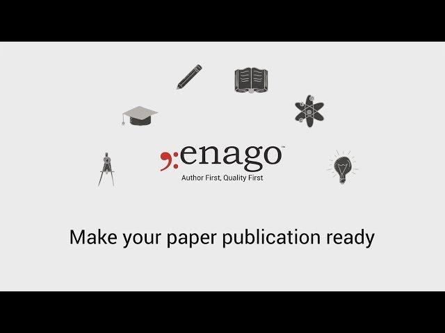 Enago - Which editing service is right for your manuscript?