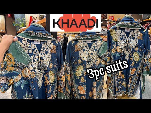 Khaadi New Winter collection 2024/25 Khaadi 3pcShwal suits KHAADI sale 2024 #khaadinet