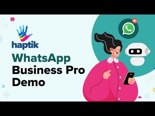 Haptik WhatsApp Business Pro Demo