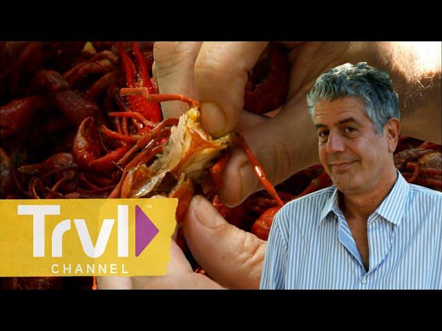 A Cajun Country Boucherie with Turtle Stew | Anthony Bourdain: No Reservations | Travel Channel