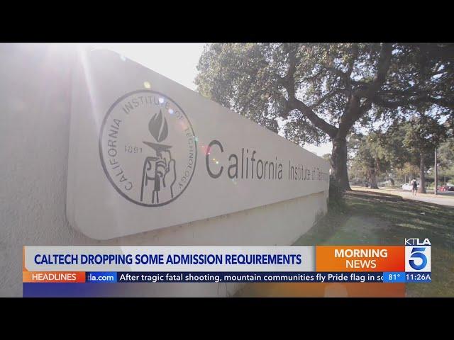 Caltech opens doors to students from schools without calculus, physics, chemistry