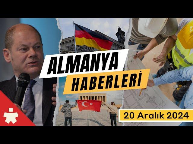 Almanya haberleri: Scholz kırmızı kartı yedi, mesleki denklikten güzel haber geldi