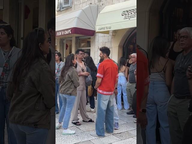 We met Kartik Aryan and Ananya Pandey in Croatia #kartikaaryan #ananyapandey