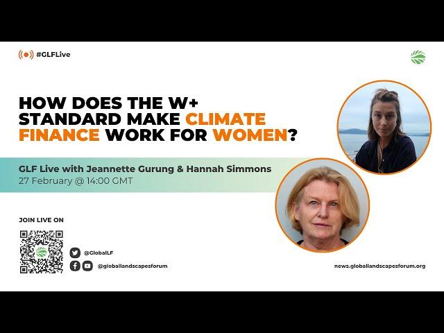 How does the W+ standard make climate finance work for women?