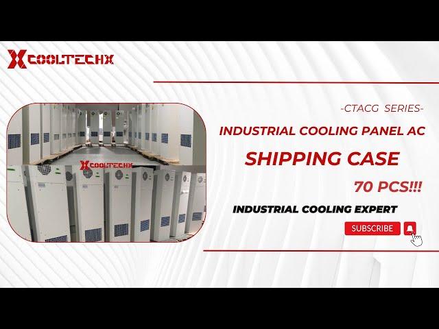 Successful Delivery of 70 Industrial Cooling Panel Air Conditioners from Cooltechx! Same as Rittal!