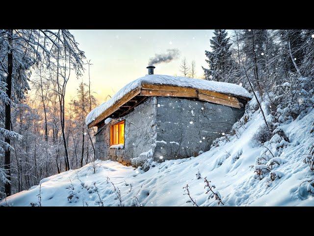 КАМЕННЫЙ ДОМ завалило снегом - СНОВА ГОСТИ | ДОБРАТЬСЯ по СНЕГУ