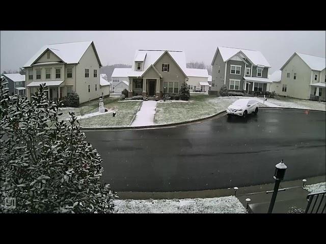 Time lapse - Richmond VA Snowday 12-09-2018