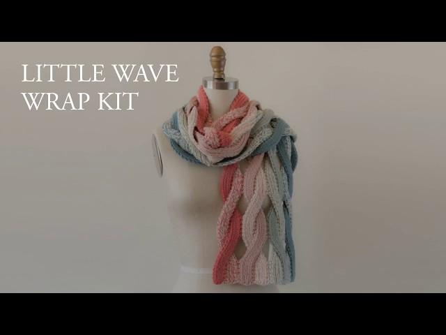 Little Wave Wrap Knitting Kit