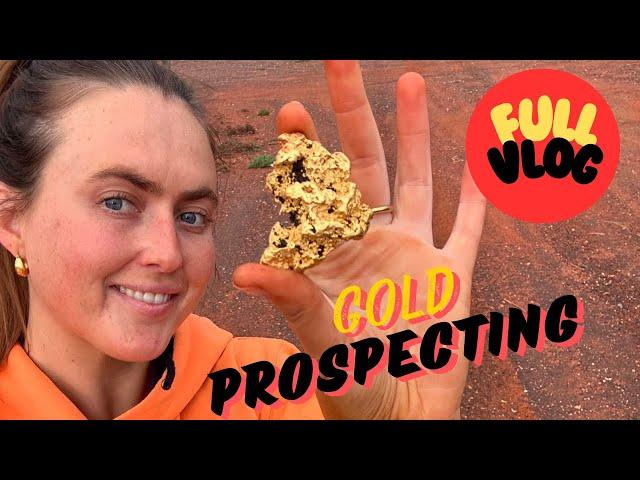 GOLD PROSPECTING | GOLD FINDING | FULL VLOG | TYLER MAHONEY | METAL DETECTOR |