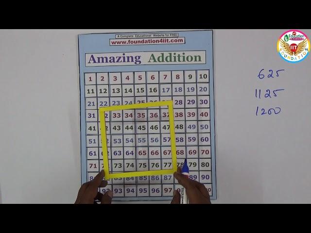 Amazing Addition with Solution || Maths Project ||