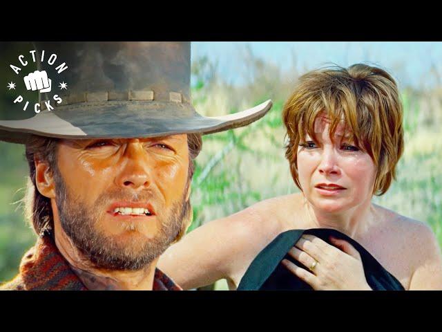 Clint Eastwood Saves A Nun From Bandits | Two Mules For Sister Sara