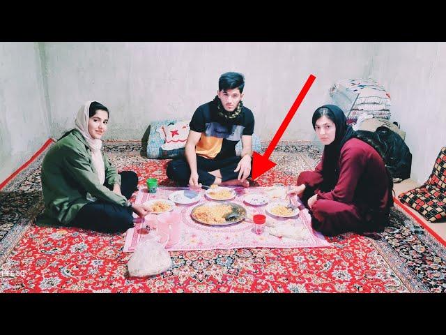 Iran Nomadic Life | Making Pasta and Installing Glass Doors and Windows |