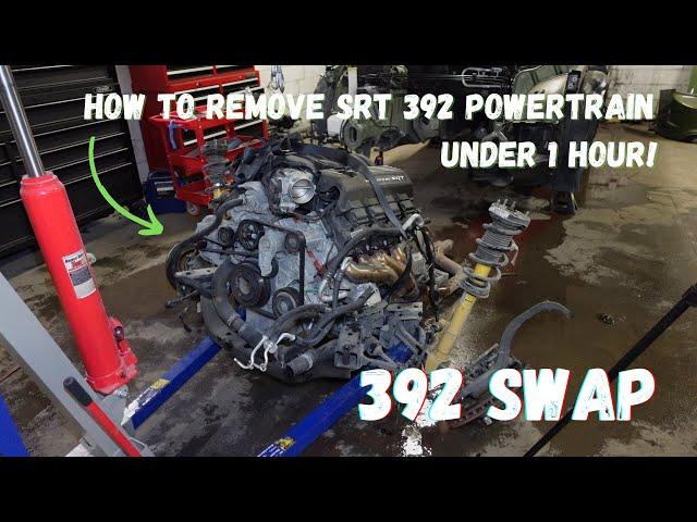 BUILDING A CHRYSLER 300 SCAT PACK 392 PART 1 **POWERTRAIN REMOVED**