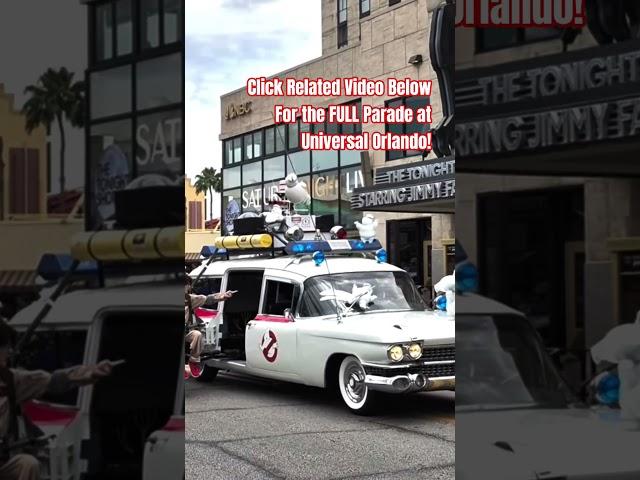 Who You Gonna Call? #ghostbusters #universalorlando #parade