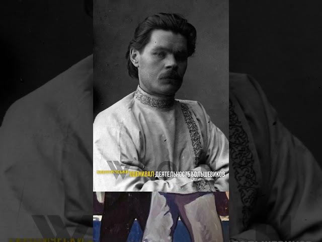 Максим Горький —  вечный революционер #Shorts #история  #биография #историяроссии
