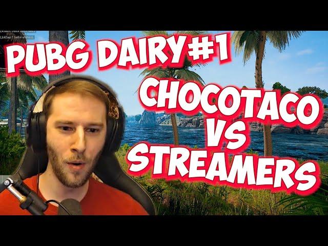 ChocoTaco vs Streamers | PUBG Moments #1