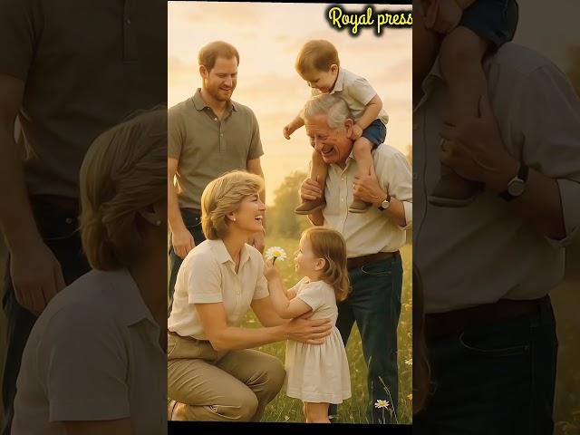 Prince Charles show love to grand children #princeharry #lilibet #archie #charles #diana #royal
